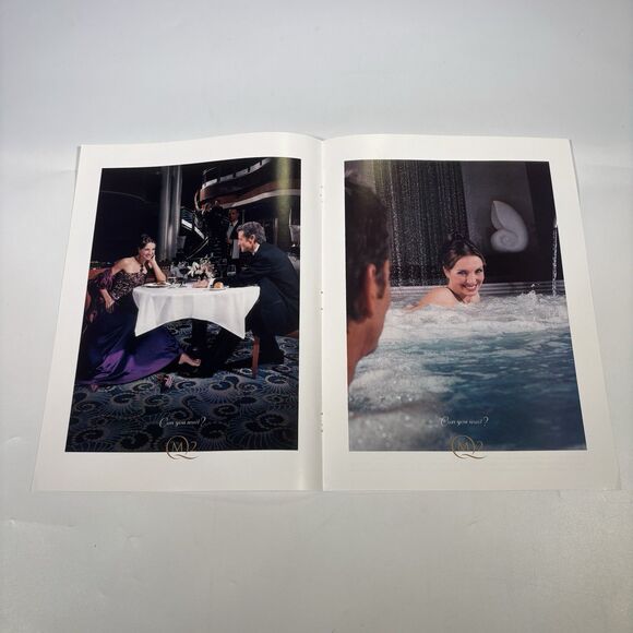 QUEEN MARY 2 CUNARD Ship Cruise High Heels Sexy Woman Fashion Feet 4 Pg Print Ad - Picture 3 of 6